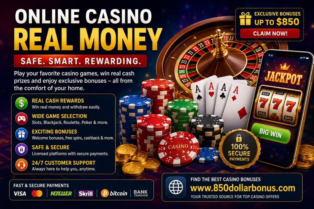 Online Casino Real Money Complete Guide to Safe & Profitable Gaming in 2026